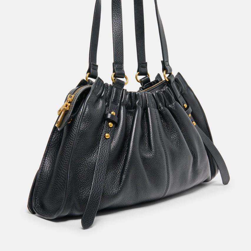 SLOAN BLACK LEATHER