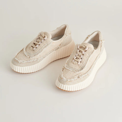 DOLCEVITA DOLEN FRAY SAND CANVAS Sneakers