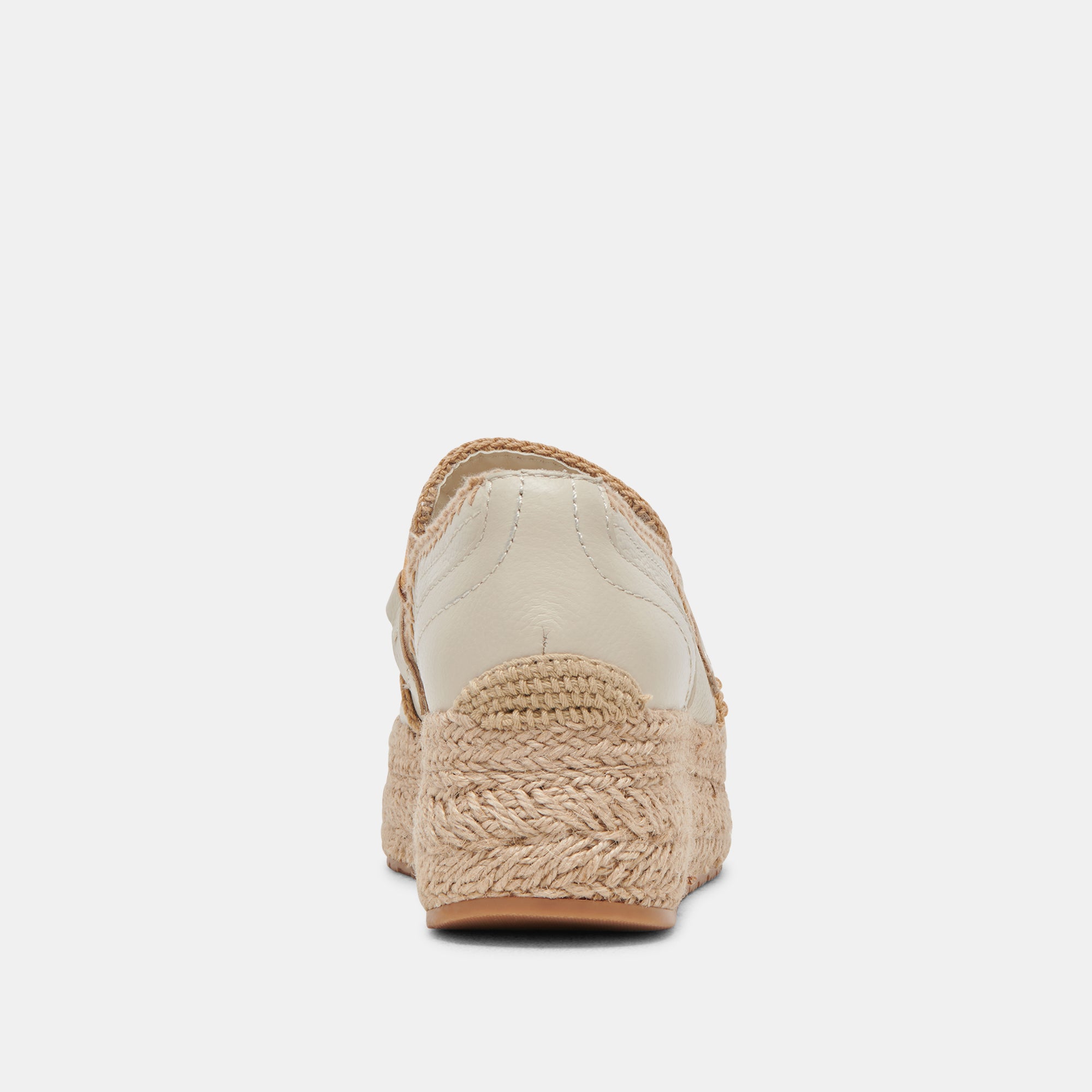 JHENEE ESPADRILLE IVORY LEATHER