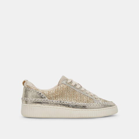 DOLCEVITA NICONA GOLD KNIT Sneakers