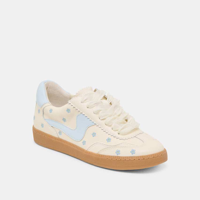 NOTICE FLORAL BLUE FLORAL LEATHER