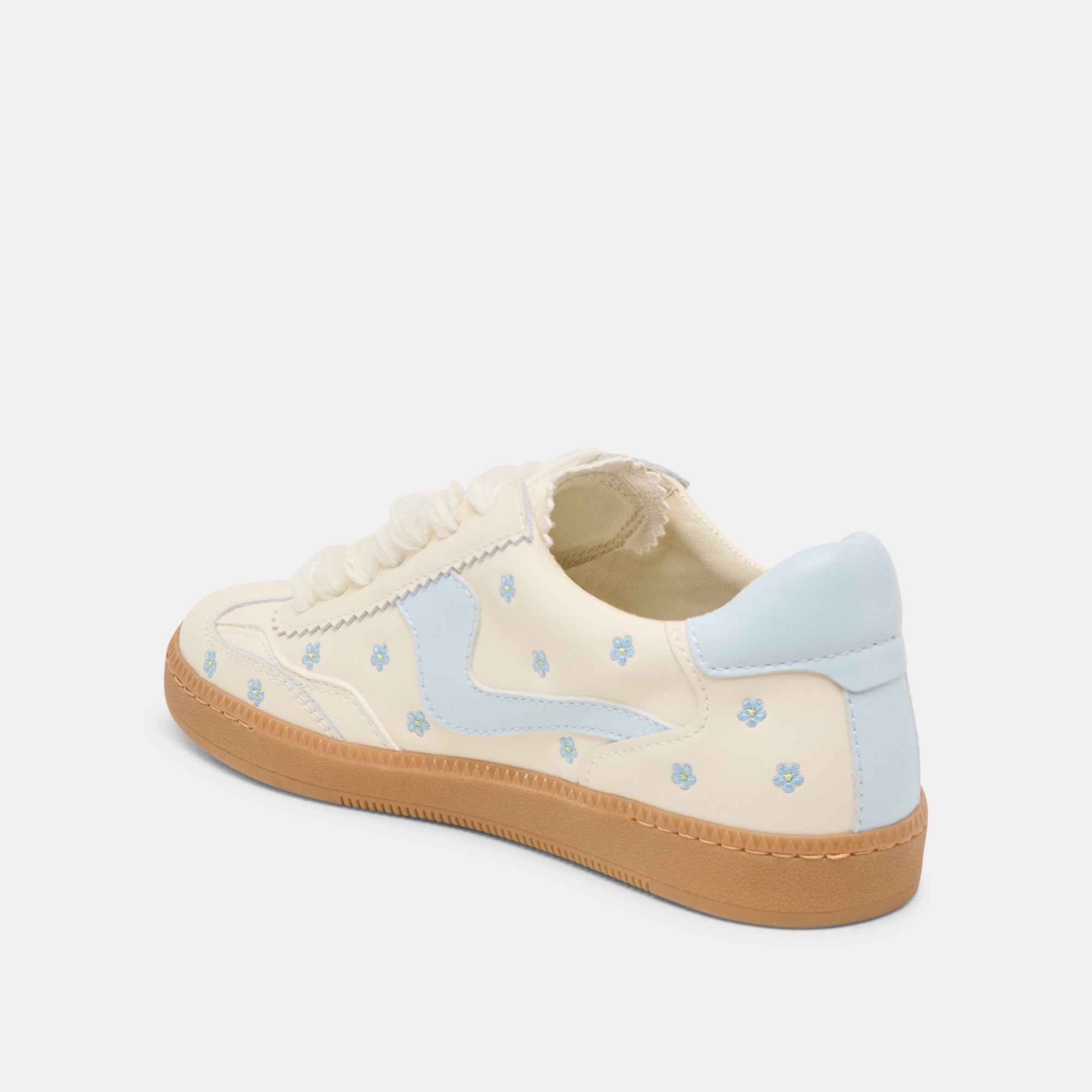 NOTICE FLORAL BLUE FLORAL LEATHER