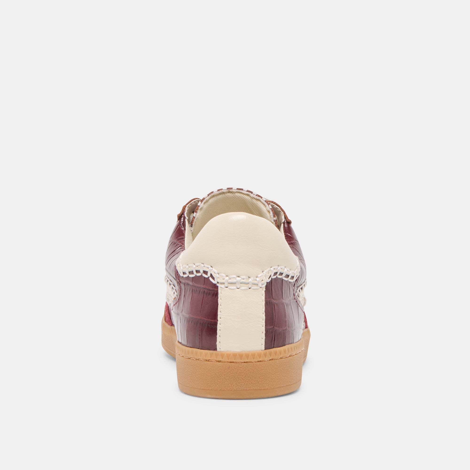 NOTICE STITCH OXBLOOD LEATHER