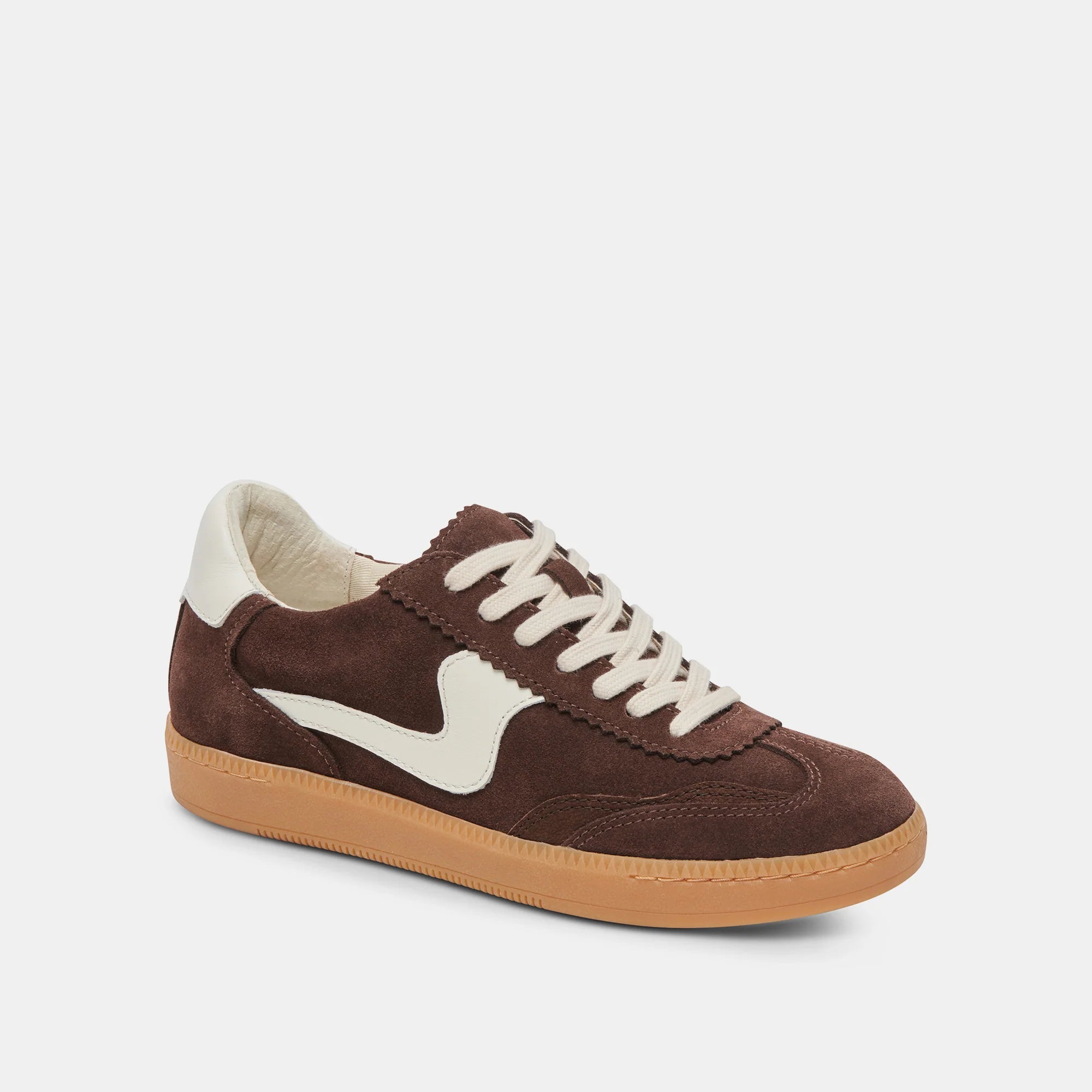 NOTICE DARK BROWN SUEDE