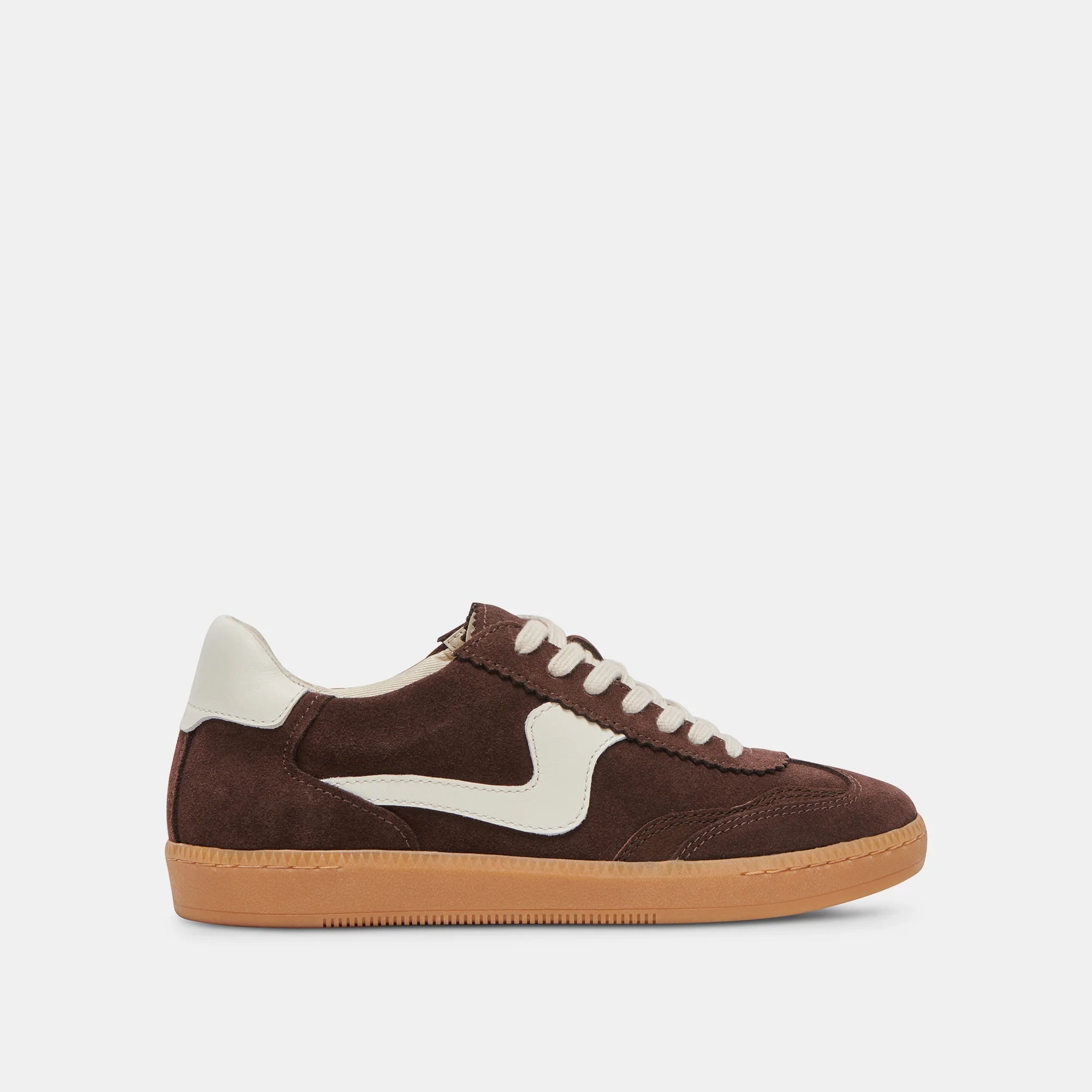 NOTICE DARK BROWN SUEDE