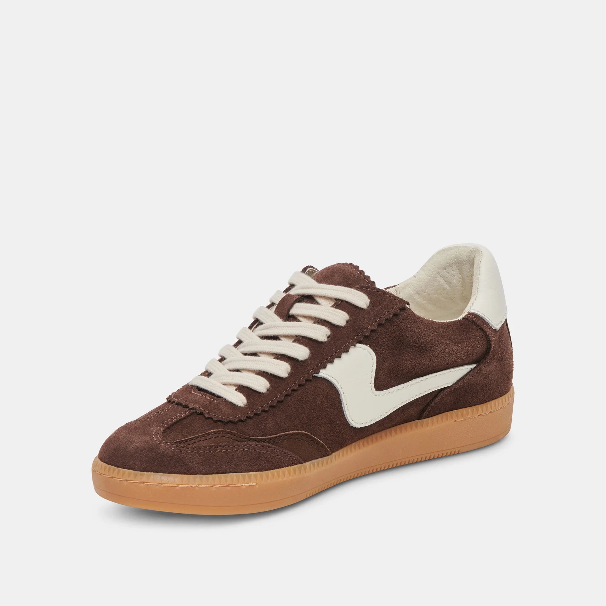 NOTICE DARK BROWN SUEDE