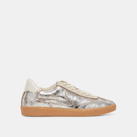 DOLCEVITA NOTICE SILVER LEATHER Sneakers