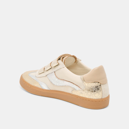 NOTICE VELCRO ARGENT OR CUIR