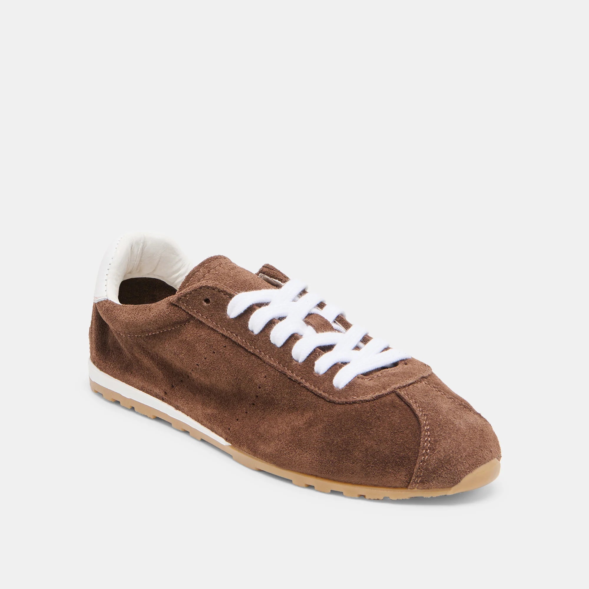 SERINA DARK BROWN SUEDE - view 4