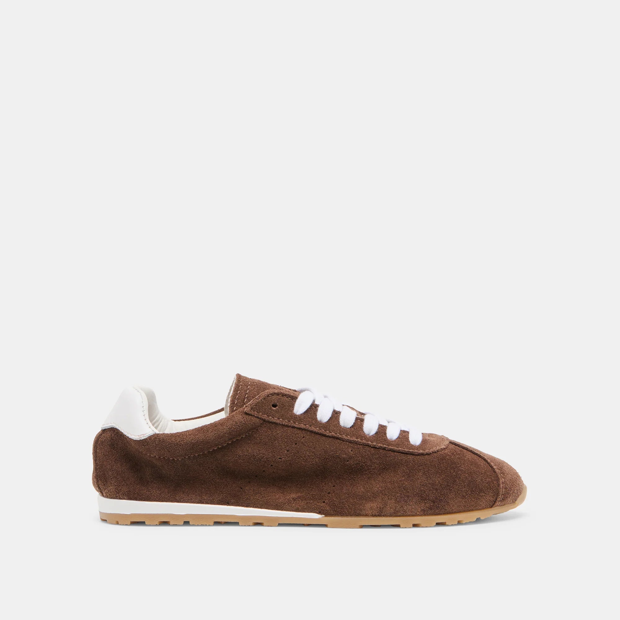 SERINA DARK BROWN SUEDE
