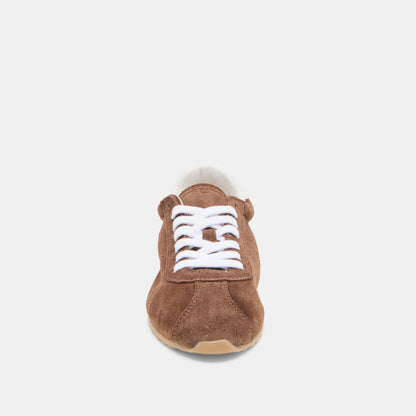 SERINA DARK BROWN SUEDE