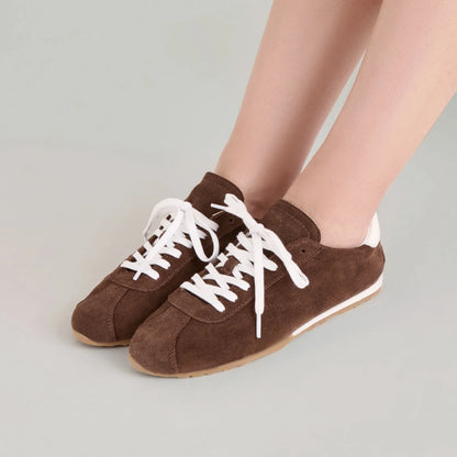 SERINA DARK BROWN SUEDE