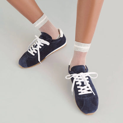 SERINA SUEDE BLEU MARINE
