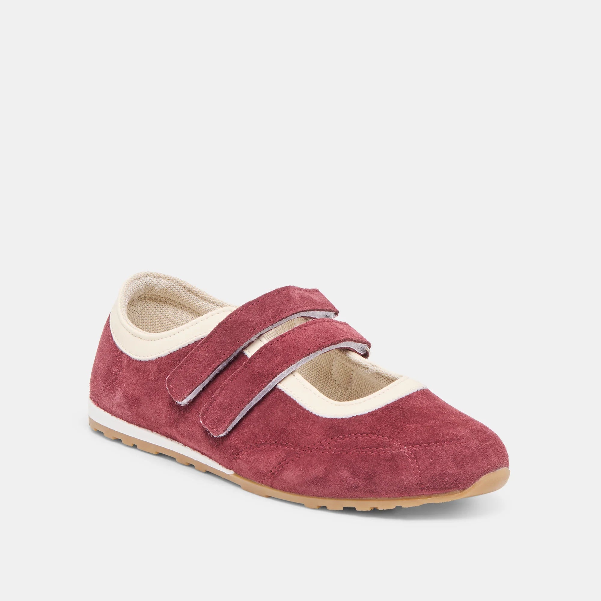 SWAN BURGUNDY SUEDE - view 3