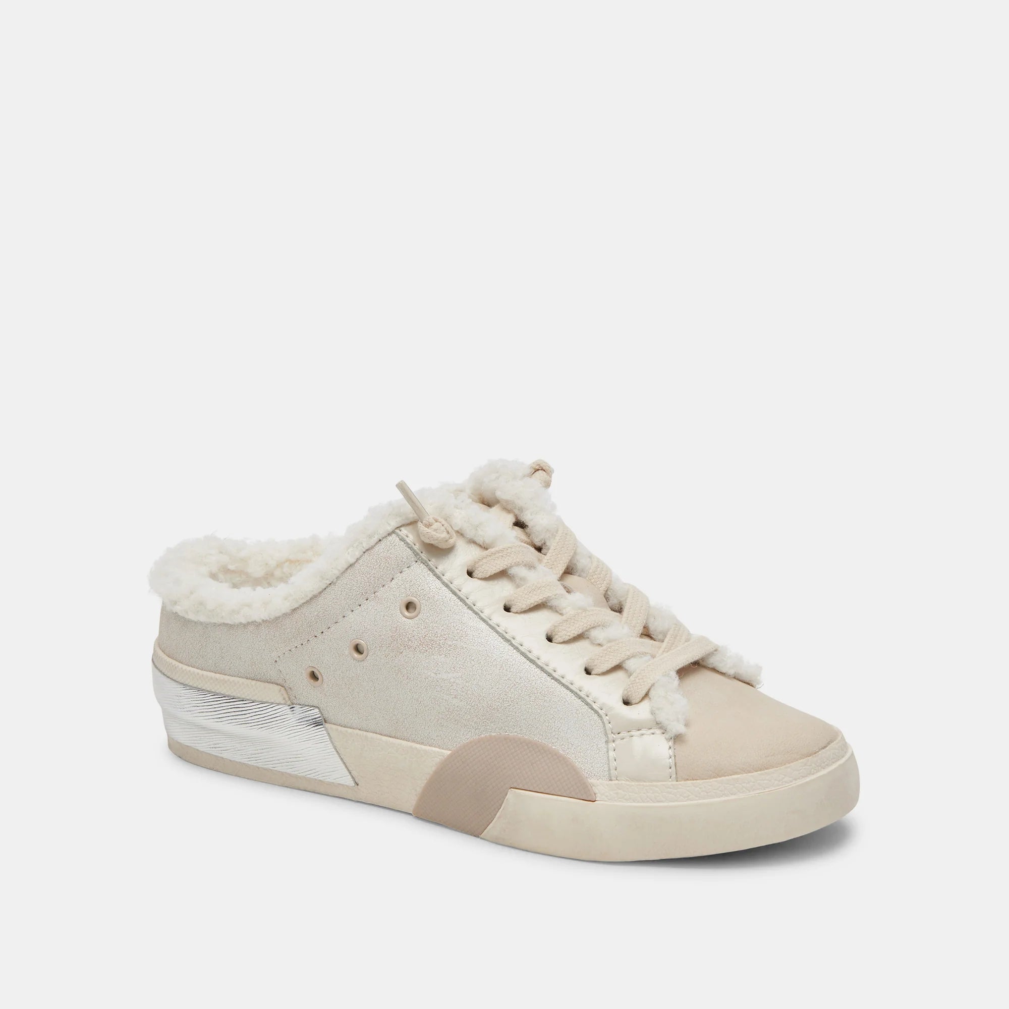 ZANTEL OFF WHITE LEATHER