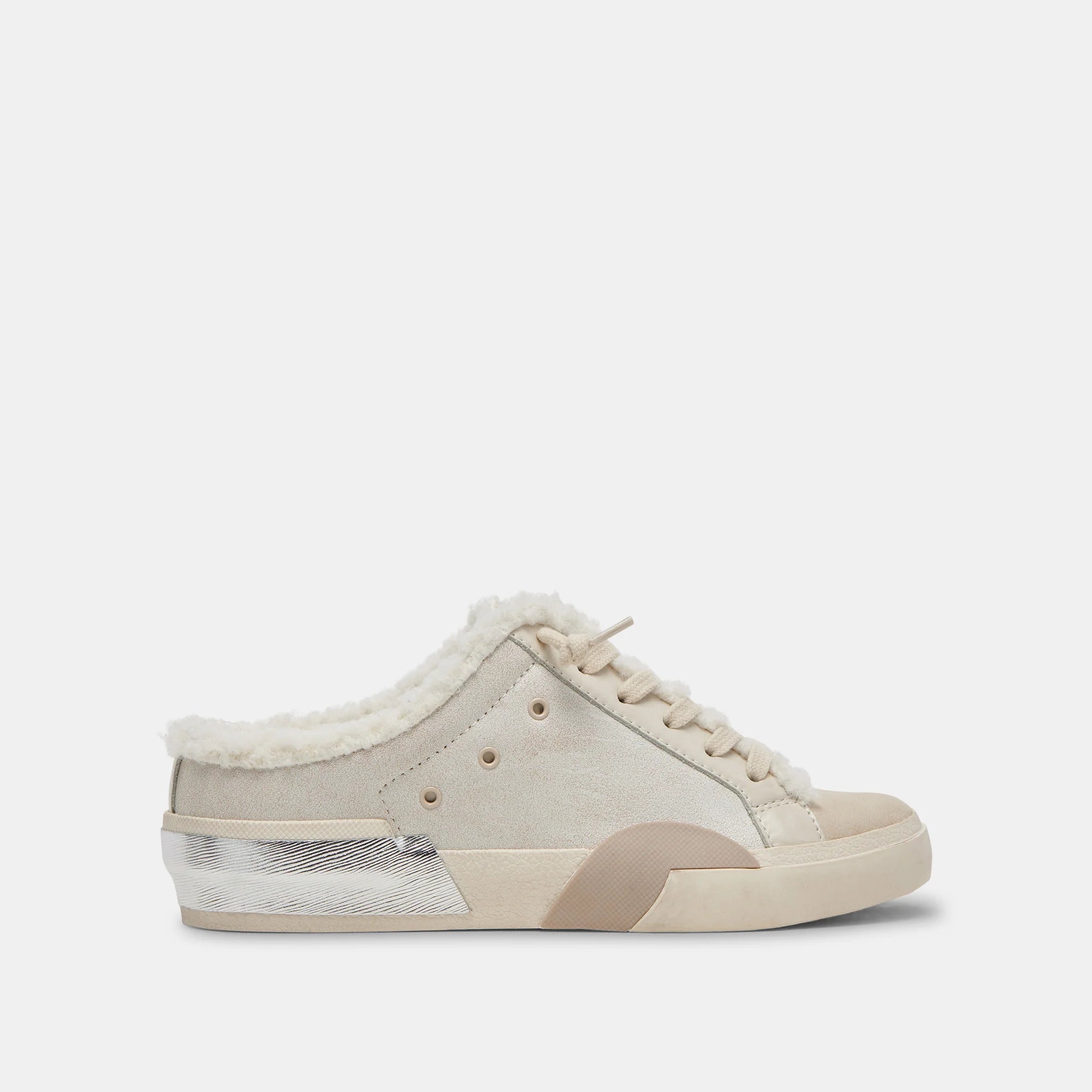 ZANTEL OFF WHITE LEATHER