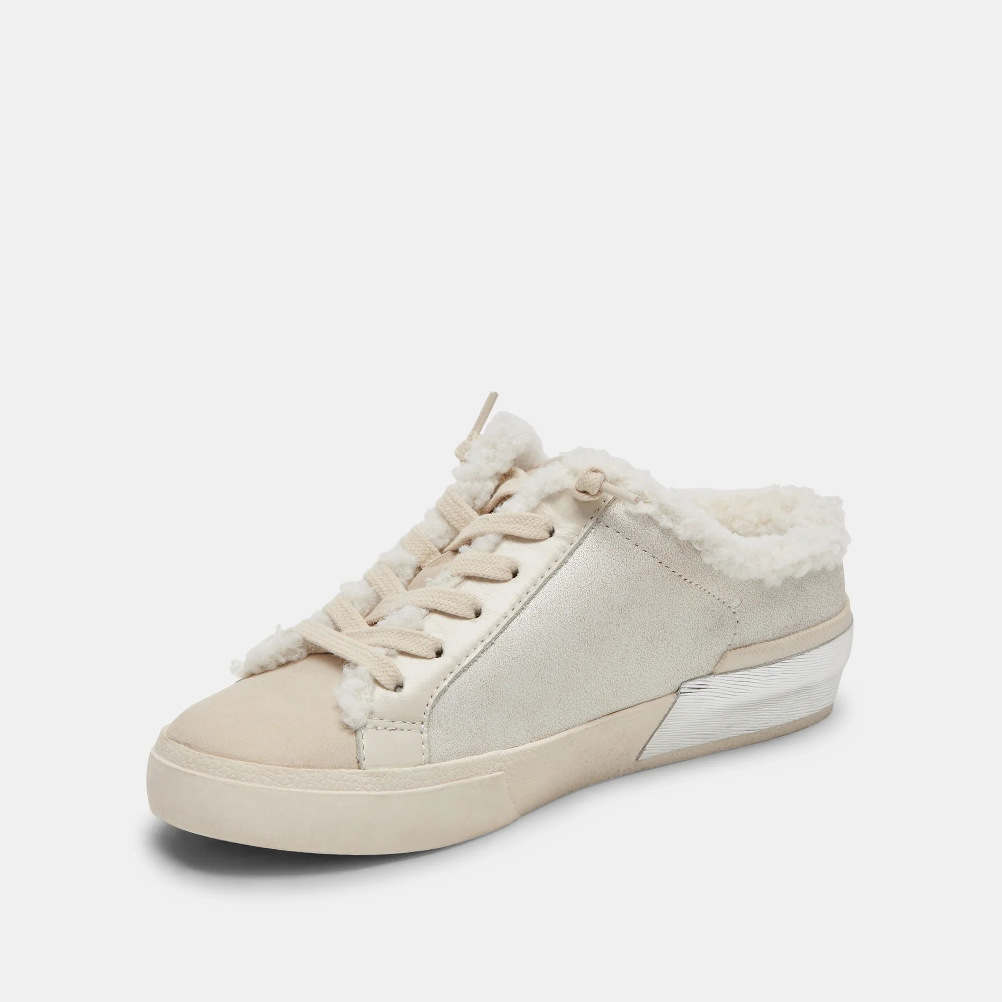 ZANTEL OFF WHITE LEATHER