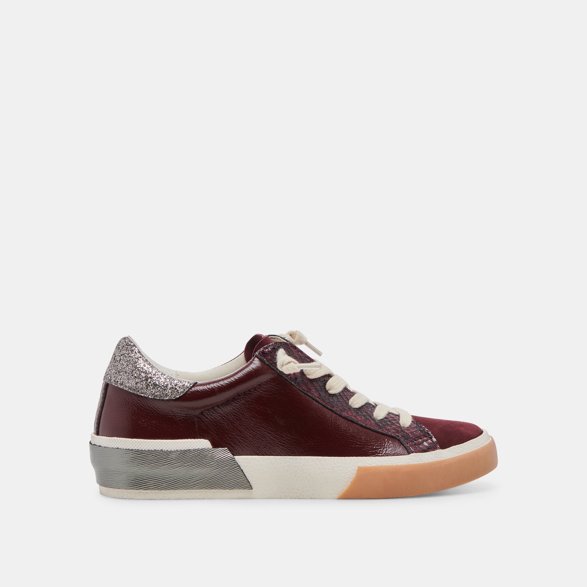 ZINA BURGUNDY PATENT