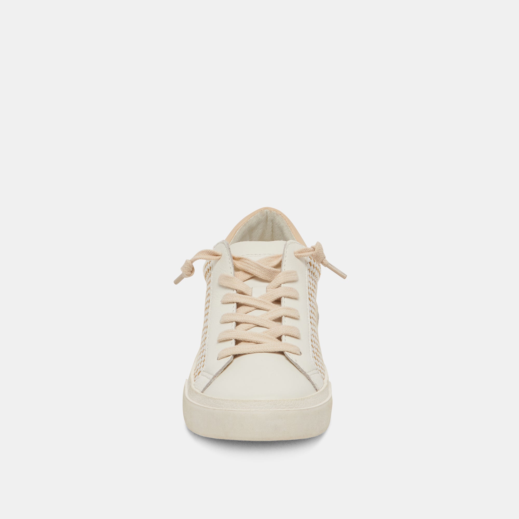 ZINA TAN/CREAM RAFFIA