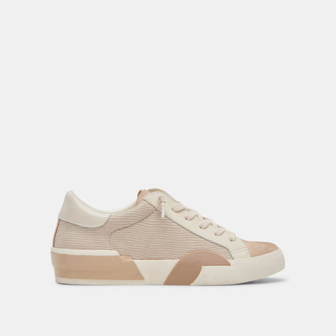 DOLCEVITA ZINA WHITE/DUNE LEATHER Sneakers