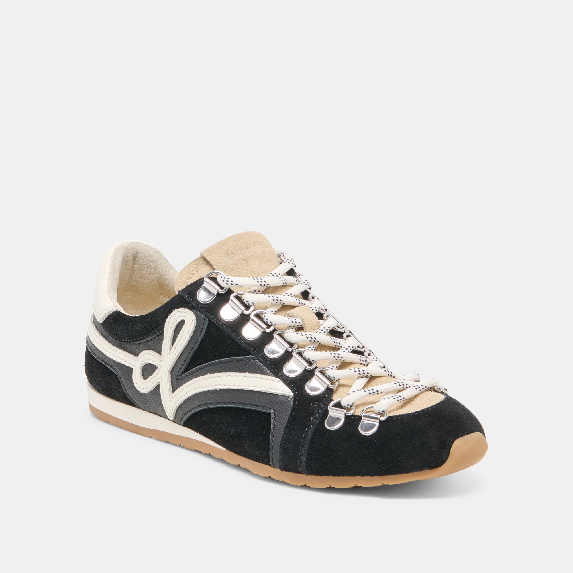 DEACON BLACK WHITE SUEDE - view 2