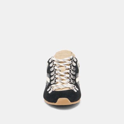 DEACON BLACK WHITE SUEDE