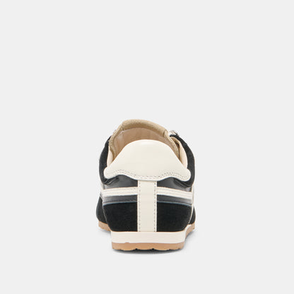 DEACON BLACK WHITE SUEDE