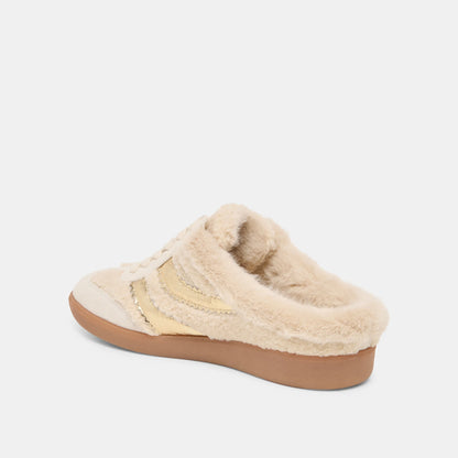 MERIT SLIDE PLUSH NATURAL MULTI PLUSH