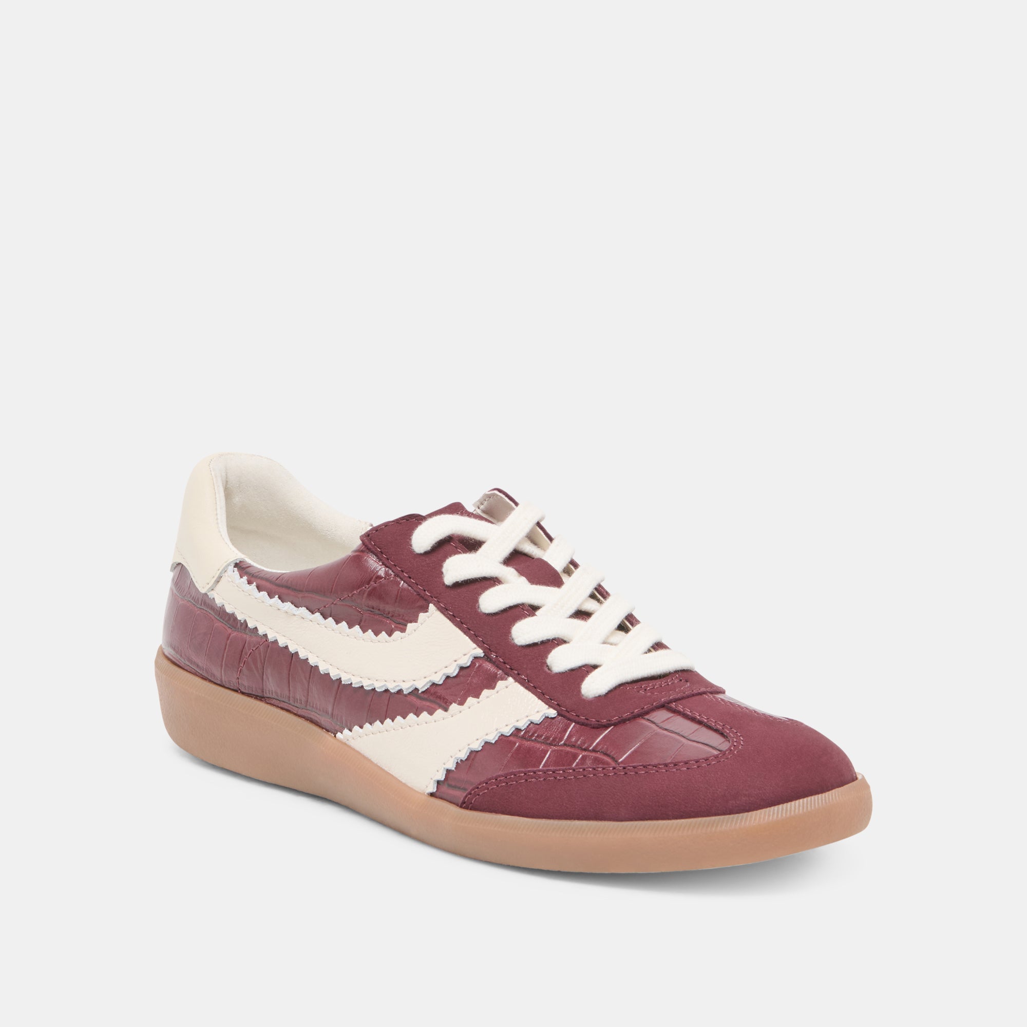 MERIT OXBLOOD EMB LEATHER - view 2