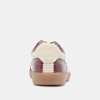MERIT OXBLOOD EMB LEATHER