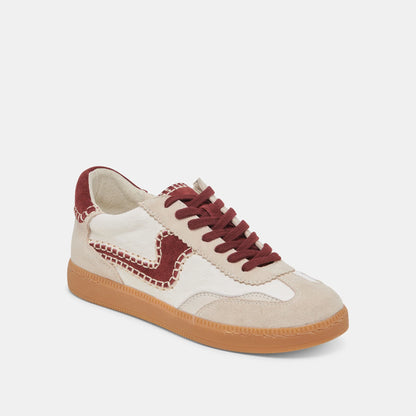 NOTICE STITCH WHITE RED CALF HAIR