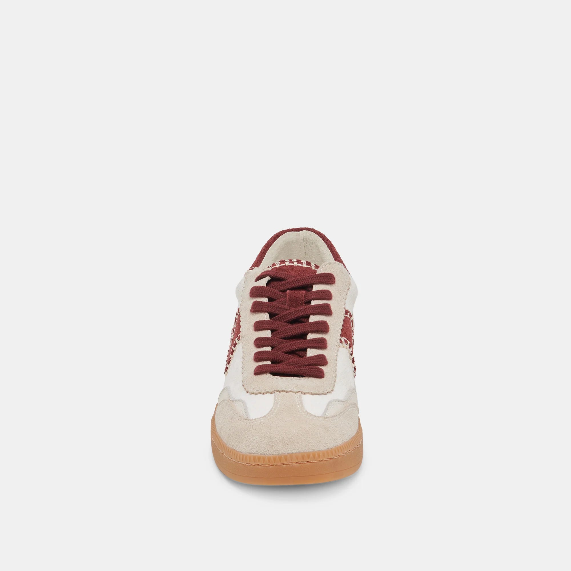 NOTICE STITCH WHITE RED CALF HAIR