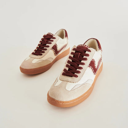 NOTICE STITCH WHITE RED CALF HAIR