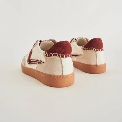 NOTICE STITCH WHITE RED CALF HAIR