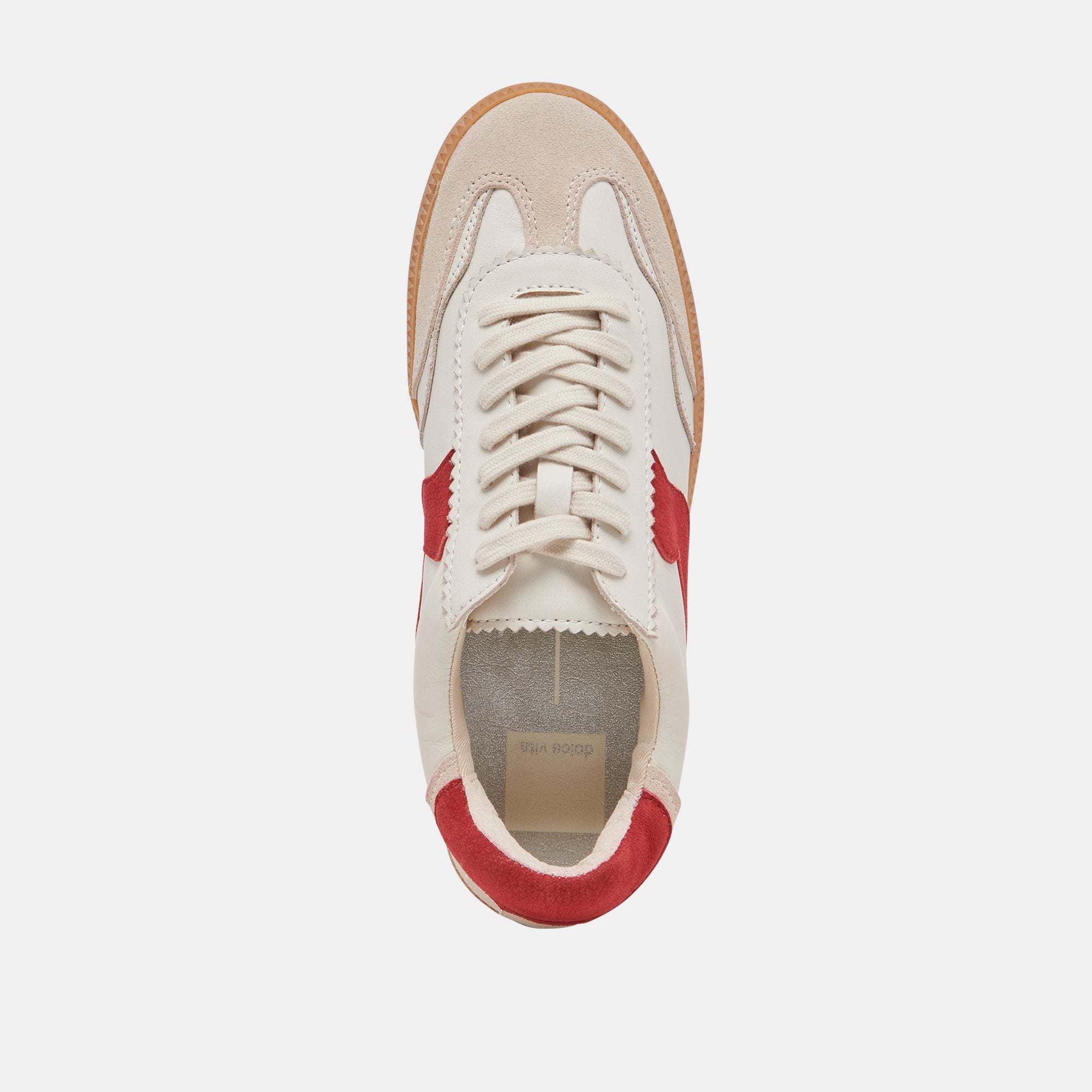 NOTICE CUIR BLANC ROUGE