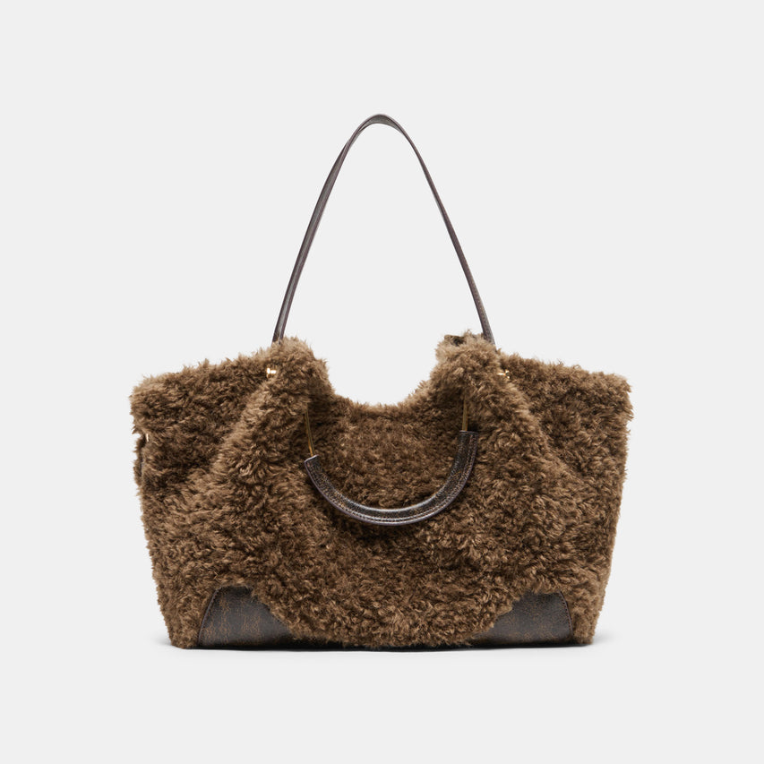 NOMAD CHOCOLATE FAUX FUR