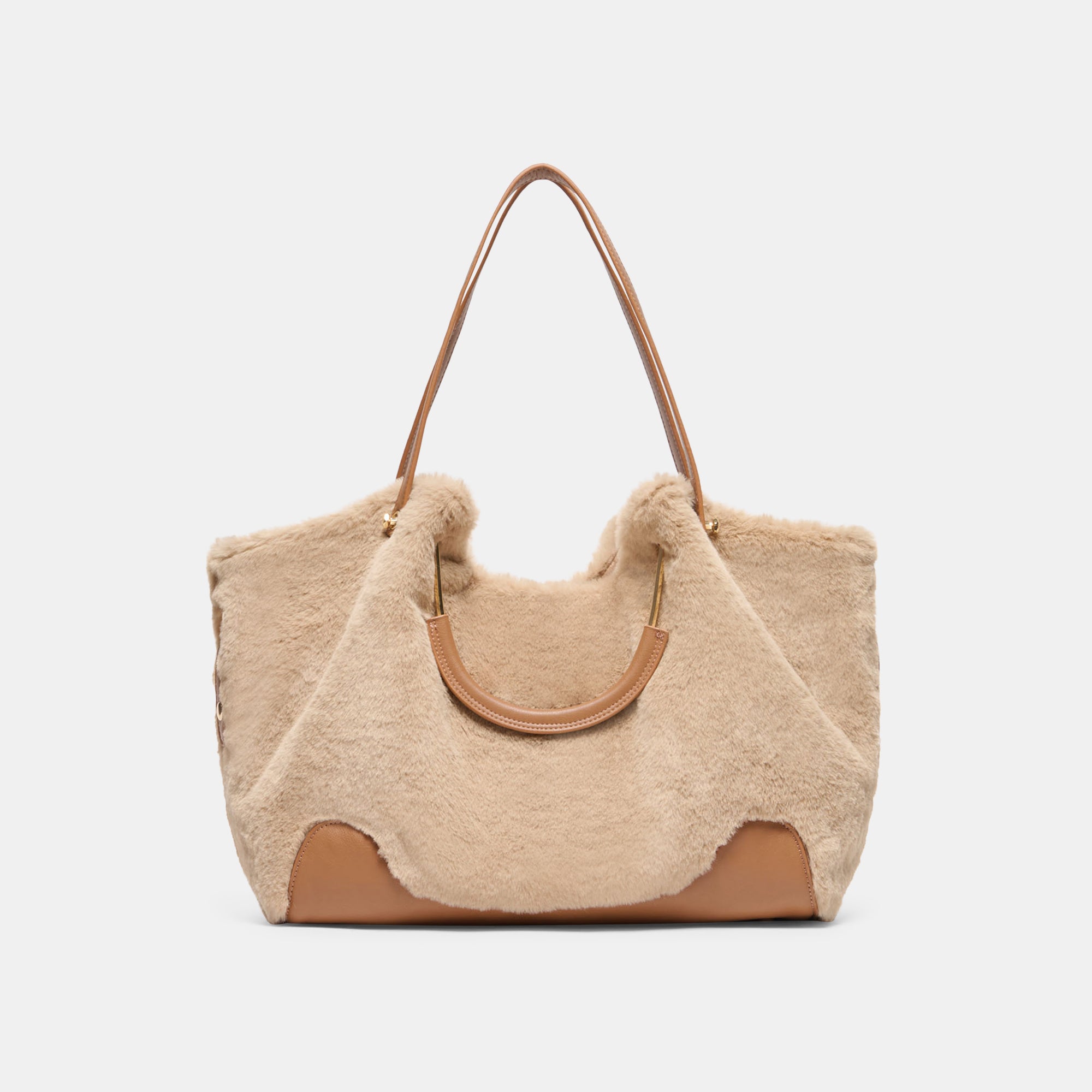 NOMAD MID BROWN FAUX FUR