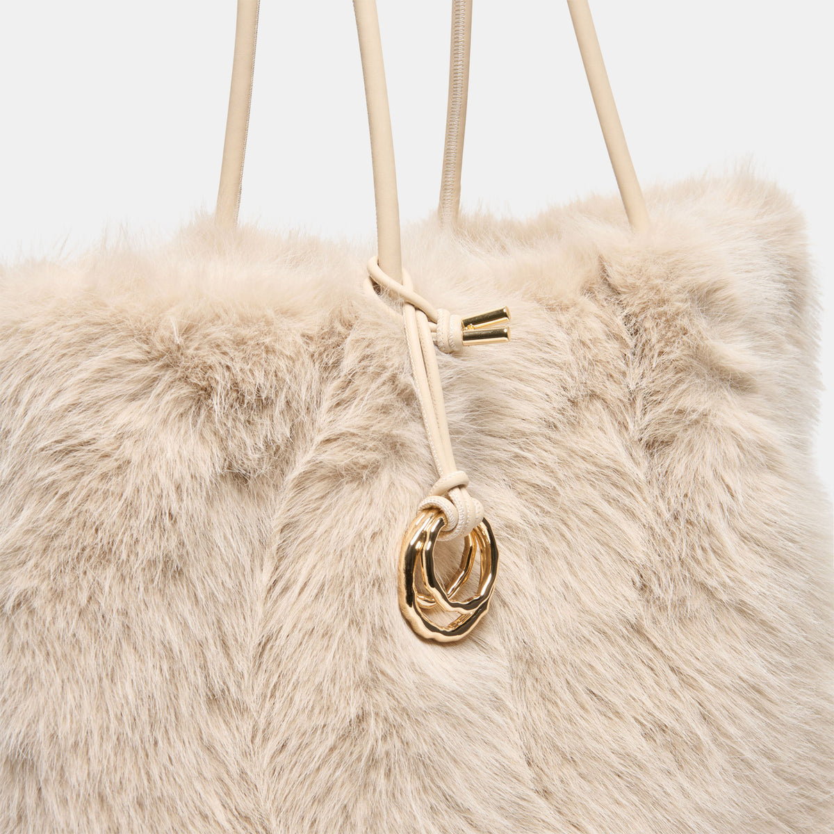 NOOR IVORY FAUX FUR - view 2
