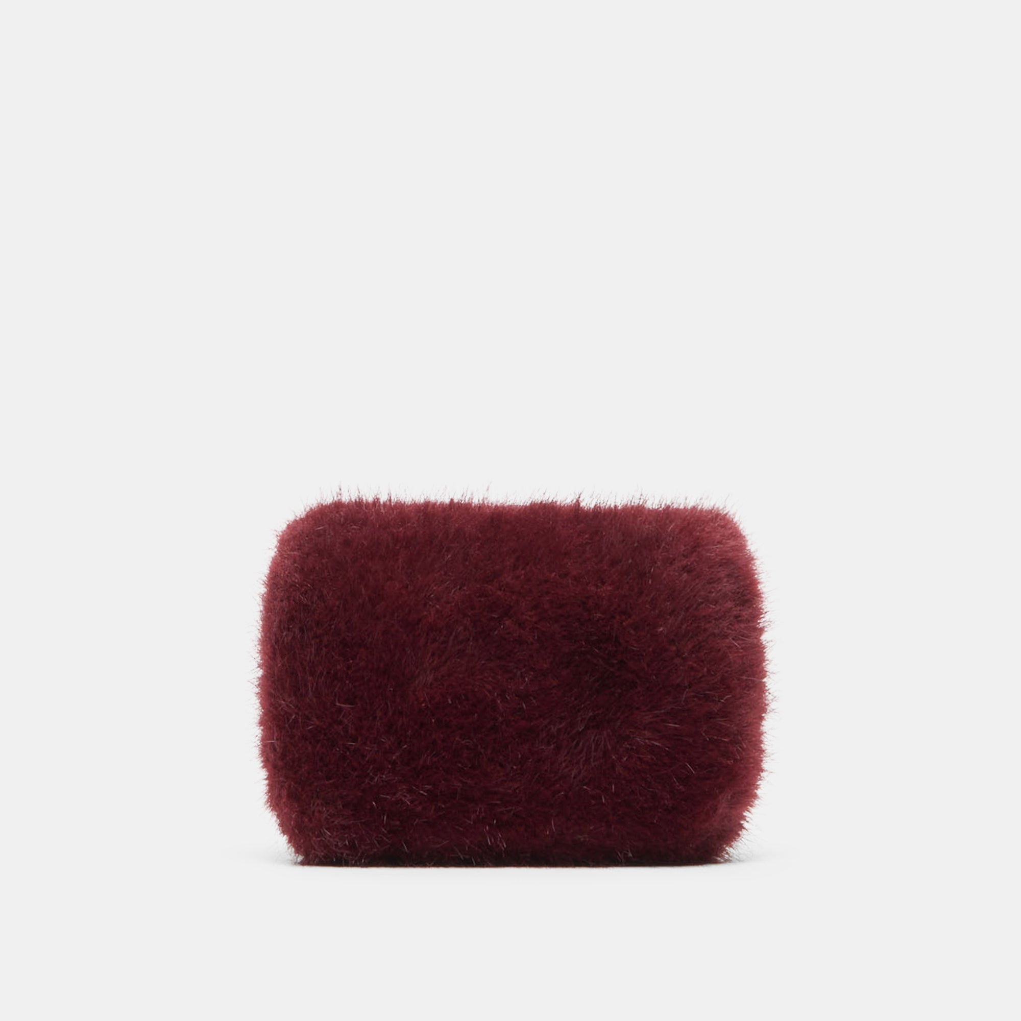 BRINDI BURGUNDY FAUX FUR - view 4
