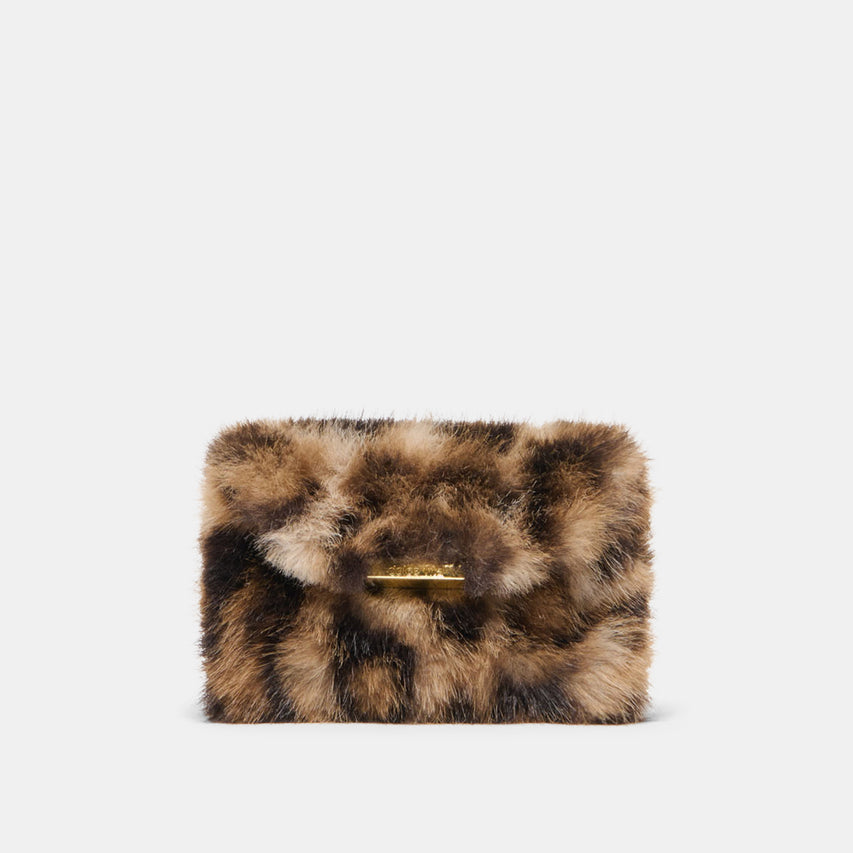 BRINDI LEOPARD FAUX FUR