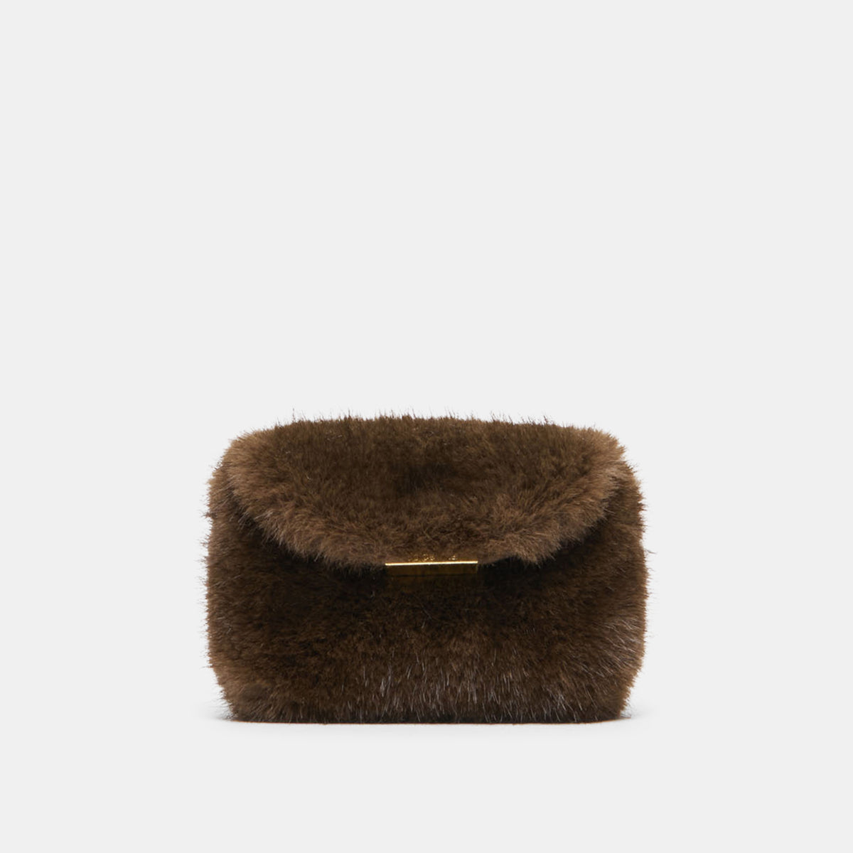 BRINDI CROSSBODY WALLET MINK FAUX FUR - view 3