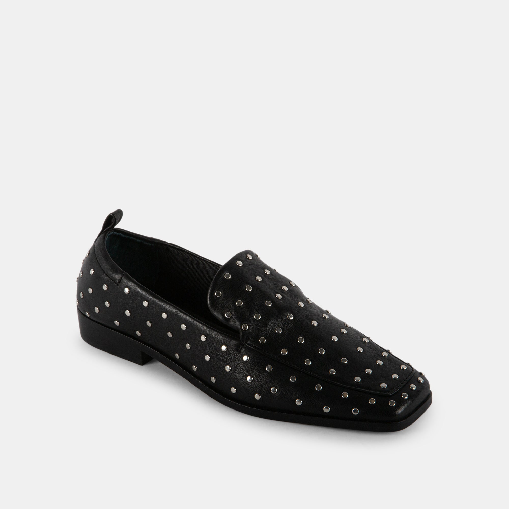 BENY STUD BLACK LEATHER