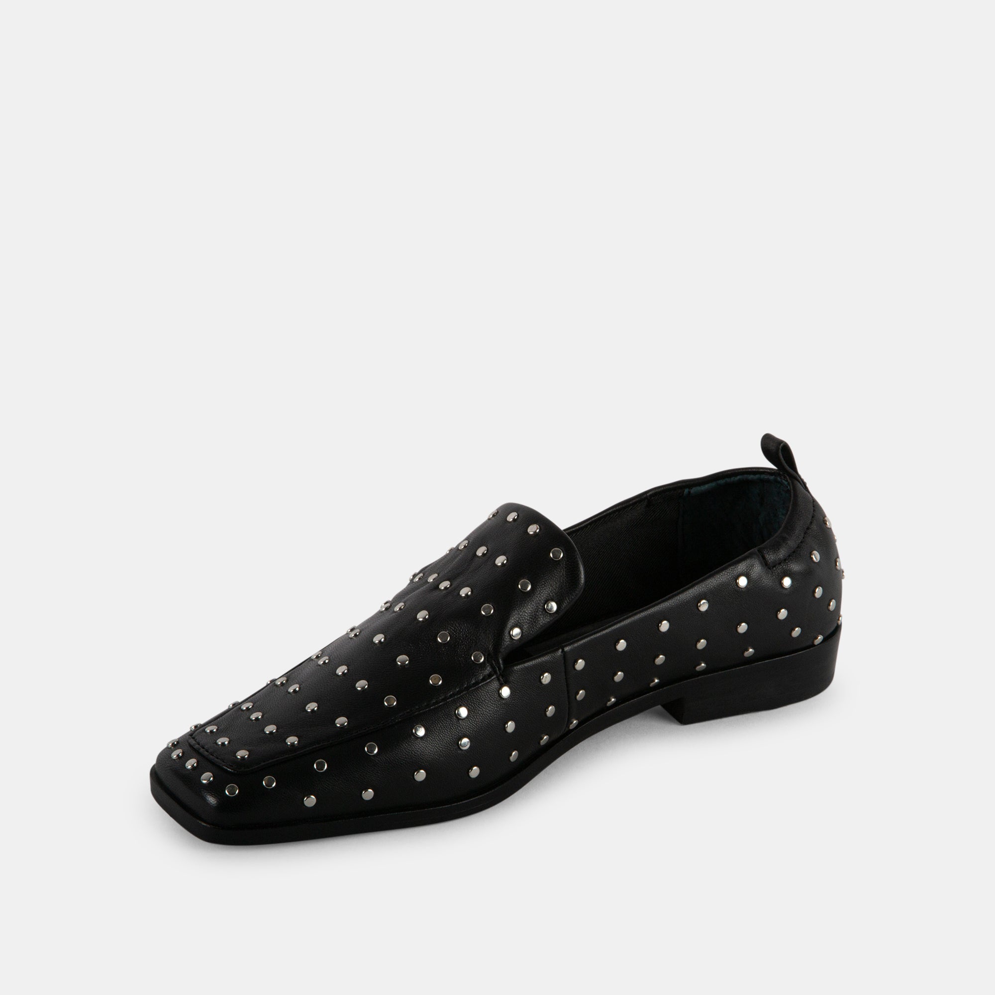 BENY STUD BLACK LEATHER