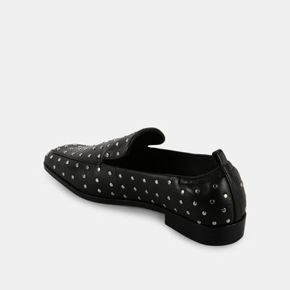 BENY STUD BLACK LEATHER