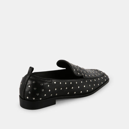 BENY STUD BLACK LEATHER