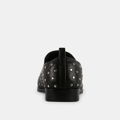 BENY STUD BLACK LEATHER