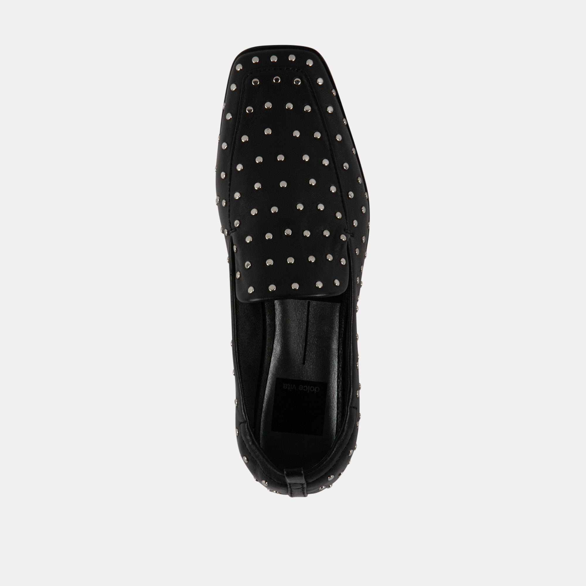 BENY STUD BLACK LEATHER