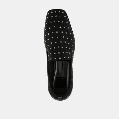 BENY STUD BLACK LEATHER