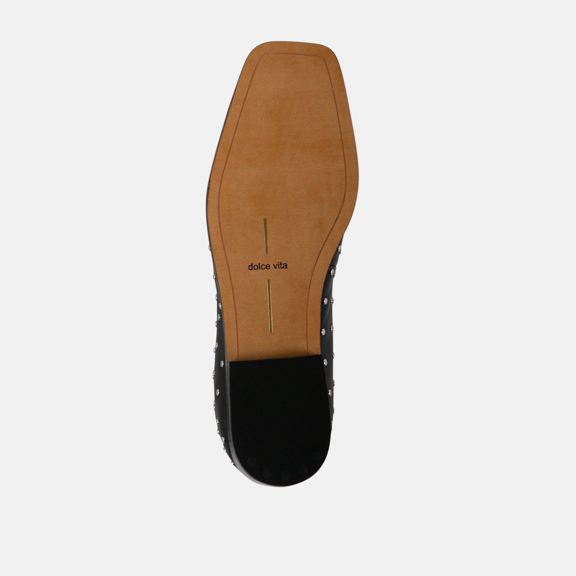 BENY STUD BLACK LEATHER
