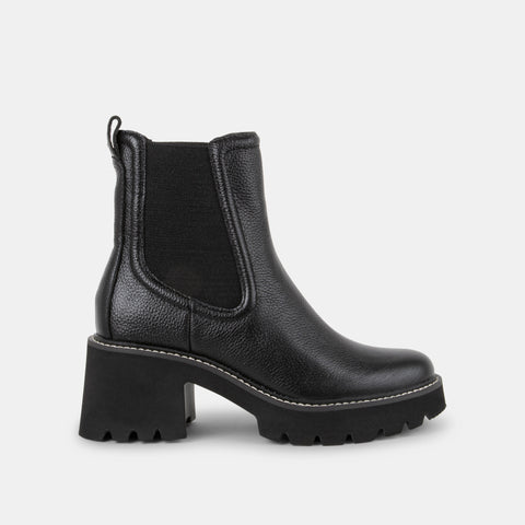 DOLCEVITA HAWK H2O BLACK LEATHER Boots & Booties